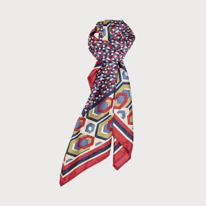 Geometric print Scarf