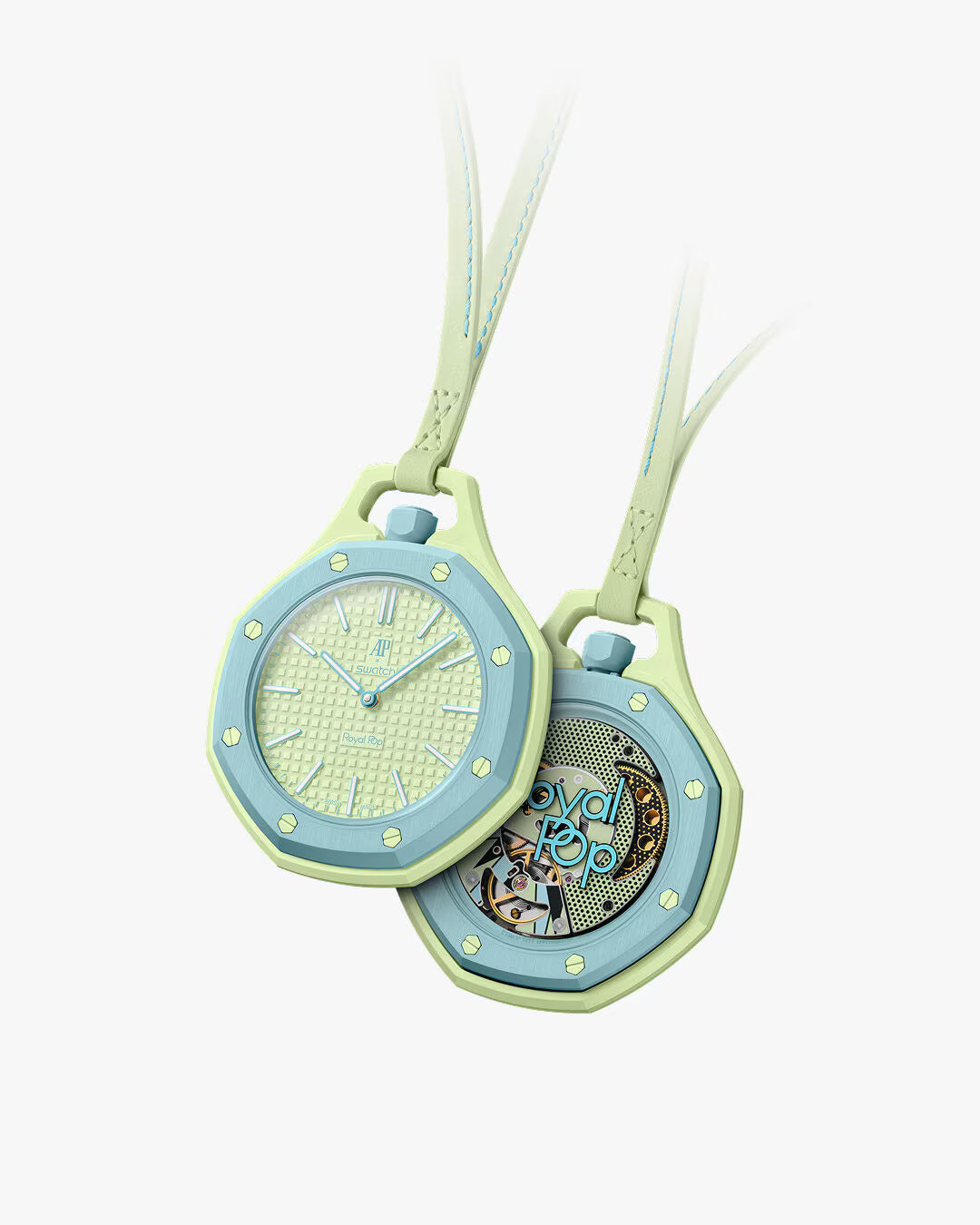 Case-Strap for the Swatch x AP Royal Pop Blaue Acht - Image 2