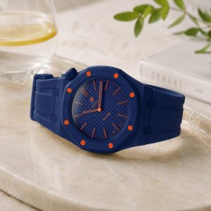 Case-Strap for the Swatch x AP Royal Pop Orenji Hachi